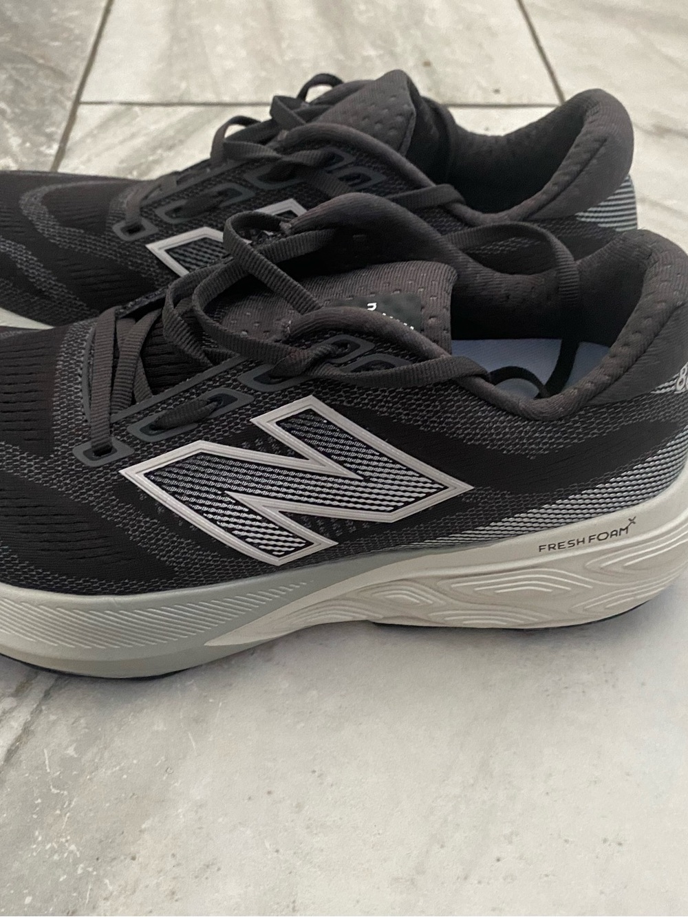 New Balance Women’s Fresh Foam Sneakers in Black and Gray